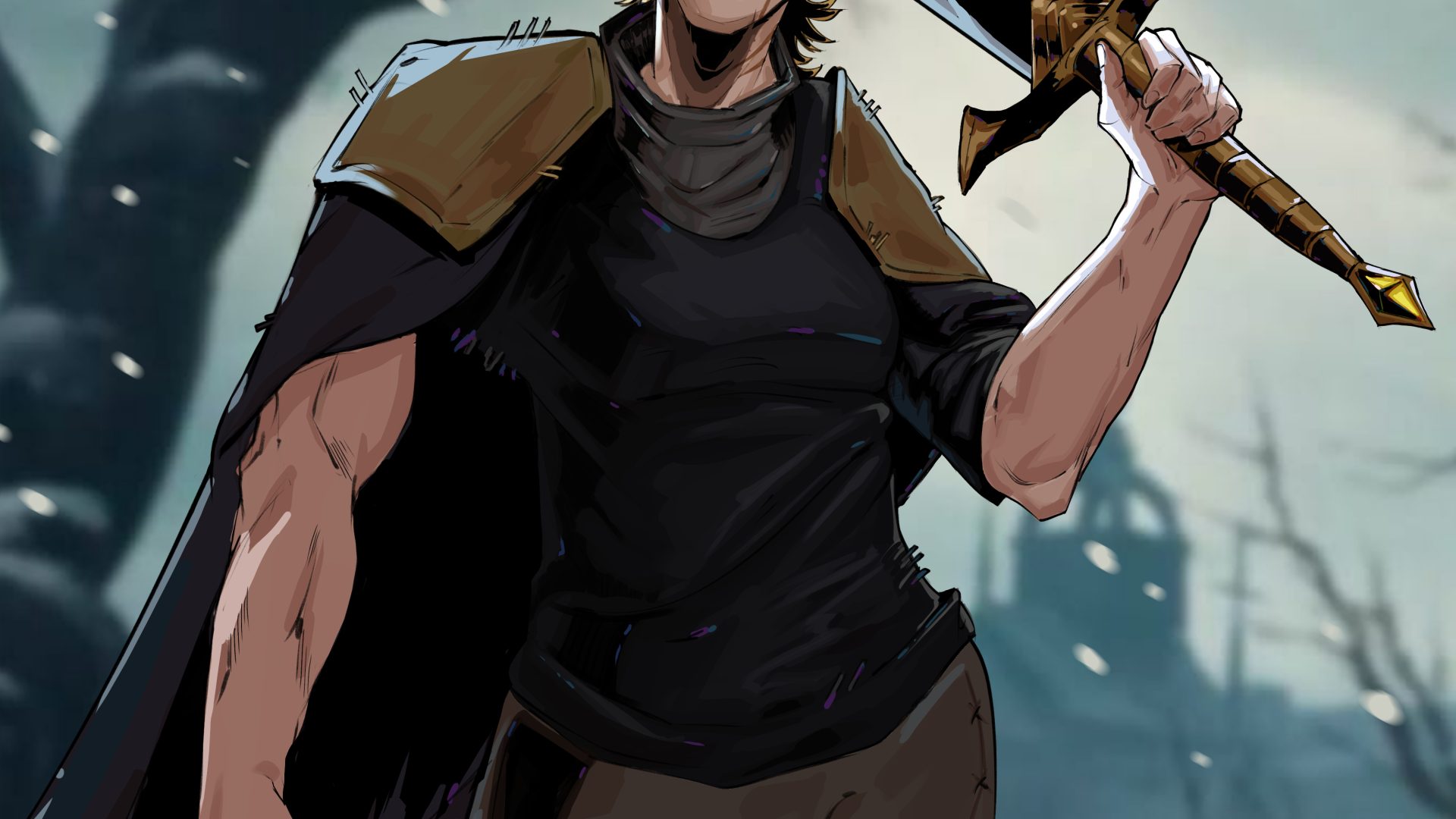 Hades Stlye character bodyshot