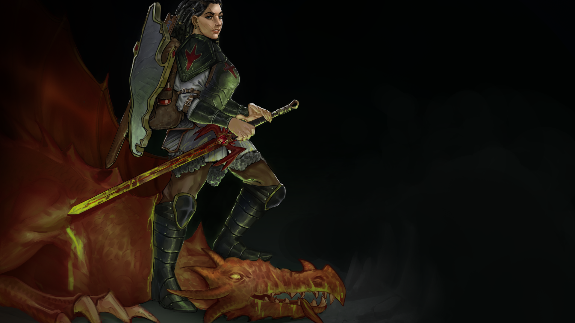 DragonSlayer Illustration